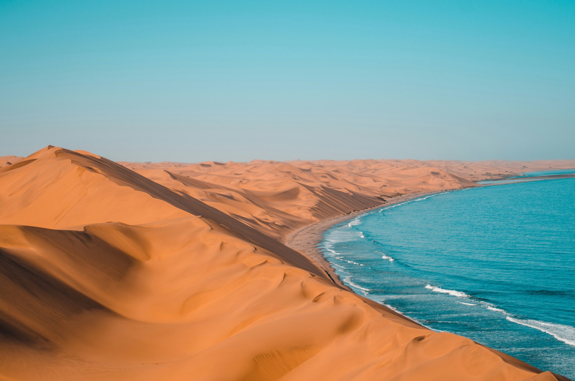 Dunas del desierto de Namibia