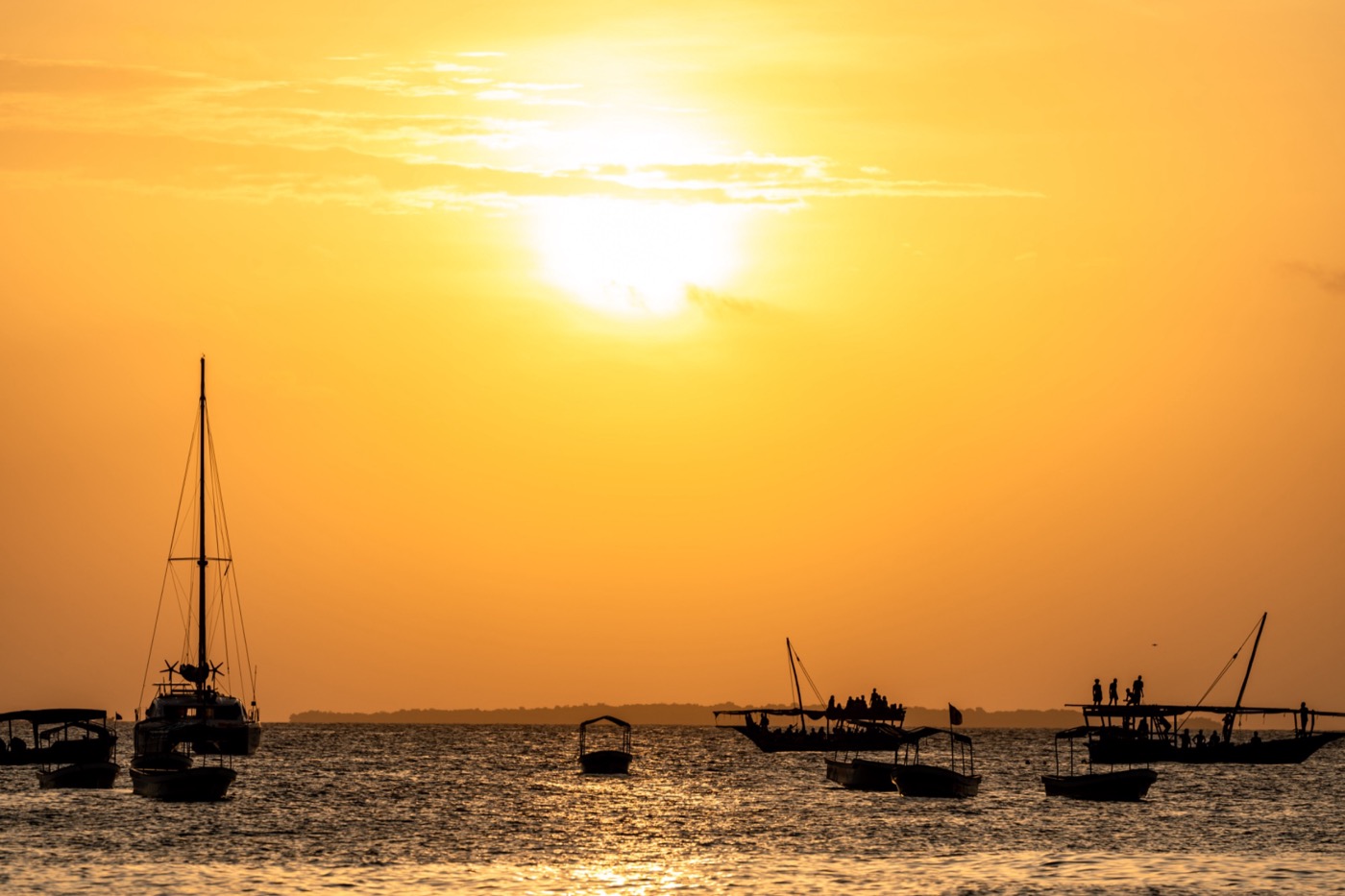 Atardecer Zanzíbar